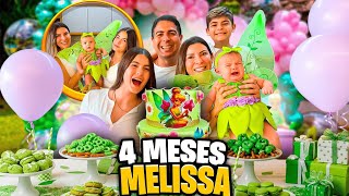 MESVERSARIO MELISSA 4 MESES 