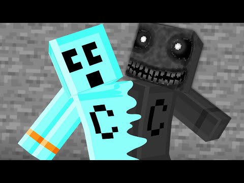 Minecraft but I'm HUNTED by my SHADOW...