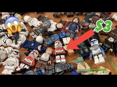 EPIC Lego Minifigure Haul! StarWars + LOTR!