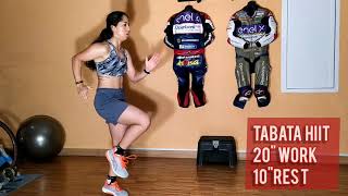 TABATA HIIT | ACELERA TU METABOLISMO CON ESTE ENTRENO | 4.45 MIN