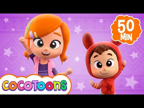 A Ram Sam Sam 💃🏼 e mais música infantil de Lea e Pop em português | Cocotoons Brasil