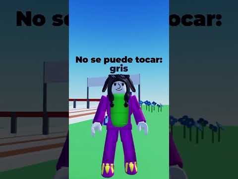 Roblox, pero NO puedo tocar el color GRIS…