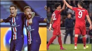 PARIS ET BAYERN EN FINALE FELICITATIONS A LYON ET LEIPZIG POUR LEUR BEAU PARCOURS (CHAMPIONS LEAGUE)