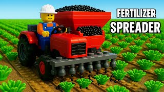 LEGO Technic Machine - Automatic Fertilizer Car Spreads Smartly!