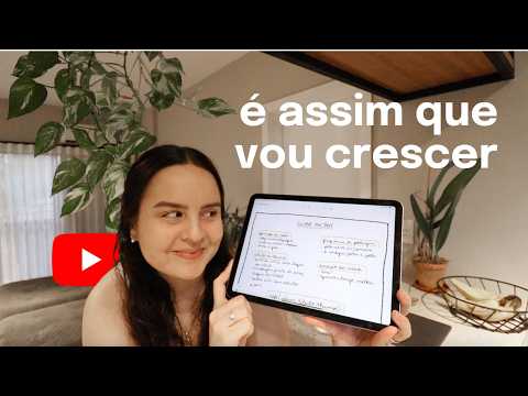 Montando A Estratégia Pra Crescer Meu Novo Canal do YouTube