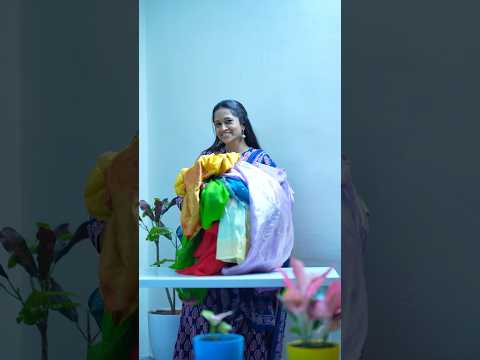 సహృద Half sarees అన్ని ఏం చేయాలి ? 🤔🙇‍♀️#ytshorts #sahruda #sahrudafruity #halfsarees #food