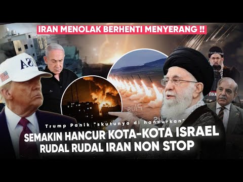 IRAN GAK MAU BERHENTI “ISRAEL jadi NERAKA TRUMP MULAI PANIK” China - Pakistan Kirim Senjata