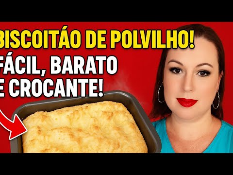 Biscoitão GIGANTE  Montanha Russa 4 ingredientes ESSENCIAIS