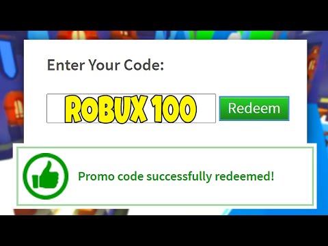 Free 100 Robux Codes 07 2021 - 100 robux promo code