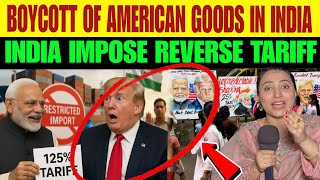 BOYCOTT AMERICAN PRODUCTS IN INDIA | TRUMP SARKAR SHOCKED 😲
