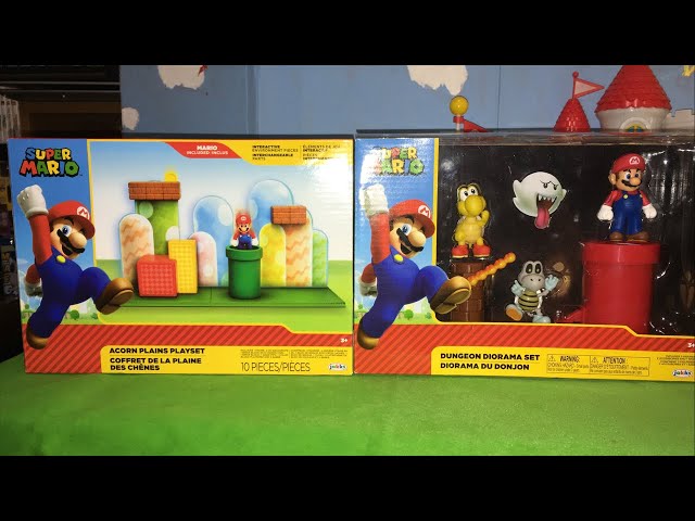 New Mario diorama  playset unboxing