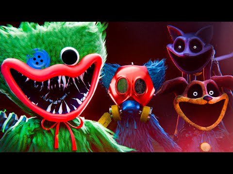 Poppy Playtime: The Complete history of the HUGGY WUGGY - Cinematic