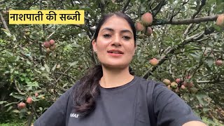 पहली बार खायी नाशपाती की सब्जी😍 इस बार आपके लिए सरप्राइज है ❣️