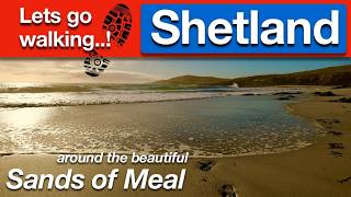 The Sands of Meal (or Meal Beach) Shetland
