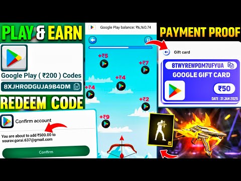 Free Redeem Code (Game खेलकर) | Free Redeem Code App | Google Play Redeem Code App | Redeem Code App