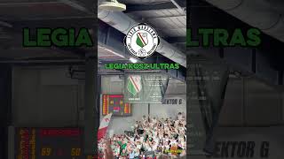Legia Kosz Ultras 🔥 Incredible Final Atmosphere in Warsaw 🏀 #basketball