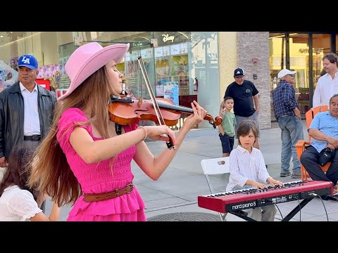 Listen To Your Heart - Roxette | 7-Year-Old Leo & Karolina Protsenko Violin & Piano Duet
