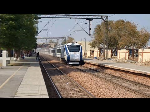 [20in1] High' speed Train action compilation Vande Bharat,Rajdhani,etc