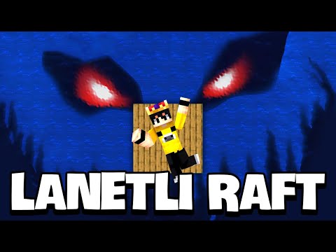 KARDEŞİMİN İÇİNDEN YARATIK ÇIKTI!! | Minecraft Lanetli Raft Survival #2