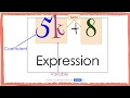 Identifying Components of Expressions