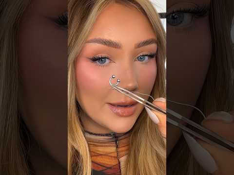 Whatever this lands on ? #makeupchallenge #prank #sfxmakeup #makeup #liquidlatex #trends #piercing