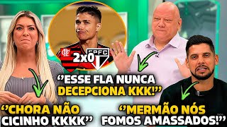 😂 RENATA FAN NÃO PERDOA CICINHO QUE SE RENDE AO FLA APÓS 2 A 0 NO SÃO PAULO PELO BRASILEIRÃO!