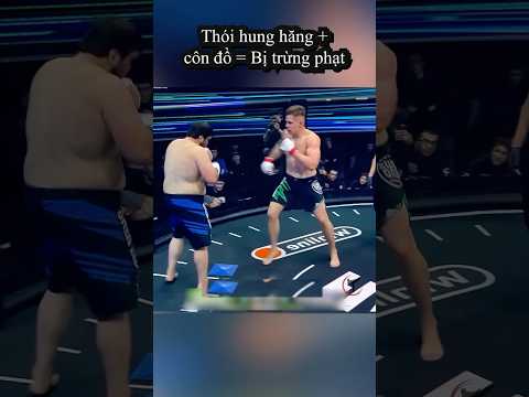 Võ Sĩ Côn Đồ Bị Tay Đấm Nga Trừng Phạt Thích Đáng #blvvothuat