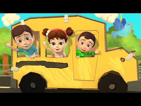 Wheels On The Bus | Let's Dance Song +More Songs For Kids | Newborn Nursery Rhymes