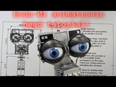 Endo-01 Animatronic Head Tutorial! (FNAF REAL ANIMATRONICS)