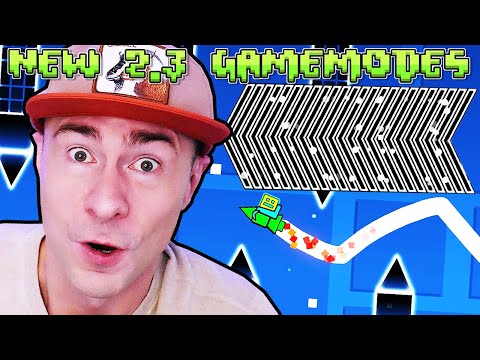 NEW Geometry Dash 2.3 GAMEMODE IDEAS