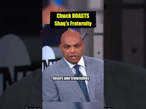 Chuck ROASTS Shaq's Fraternity