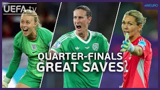 Women's EURO Great Saves | Quarter-Finals