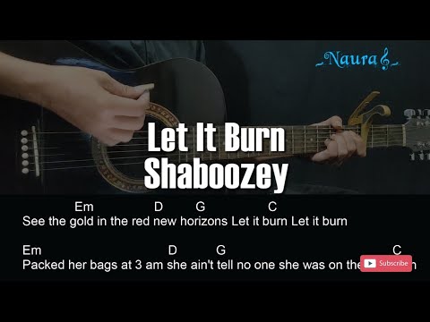 Shaboozey - Let It Burn Guitar Chords Lyrics