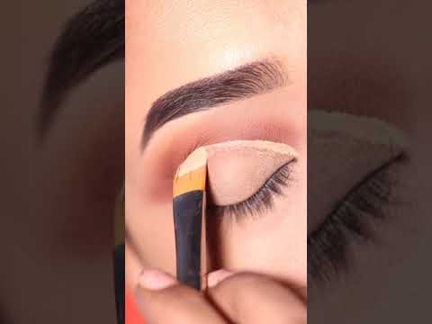 #shorts Golden glitter Cut Crease Eye Makeup|| Shilpa