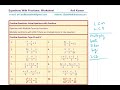 Solving Complex Equations and Fractions