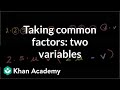 Factoring Expressions and GCF