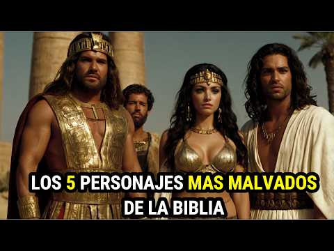 Los 5 Personajes Más Malvados de la Biblia | Historias Impactantes que No Conocías