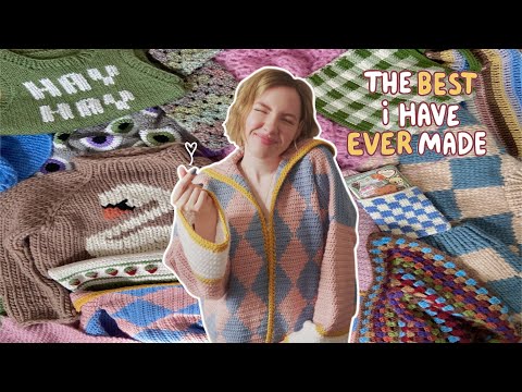 Try-On of ALL My Favorite Things I Have EVER Crocheted (& Knit)