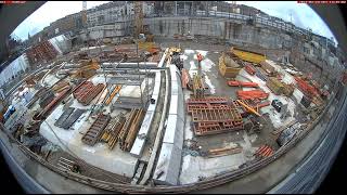Bauabschnitt 21 Webcam Zeitraffer |  03.01. - 26.01.2023 | Stuttgart 21