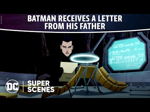DC Super Scenes: Batman's Letter