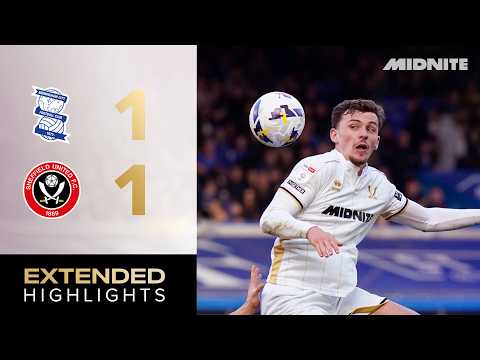 Resumen del partido Birmingham - Sheffield