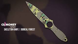 Skeleton Knife Boreal Forest Gameplay