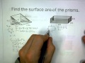 Surface Area of Prisms and Cylinders