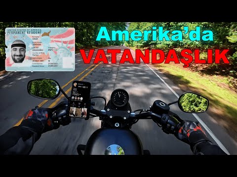 Amerika'da 6 Yılda Vatandaşlık Sürecim - Motovlog