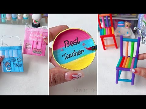 Paper craft/ Easy craft ideas/ miniature craft/ how to make/ DIY/ school project/ Sharmin’s craft