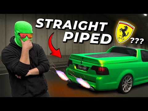 Can I make my V8 HOLDEN sound like a FERRARI?