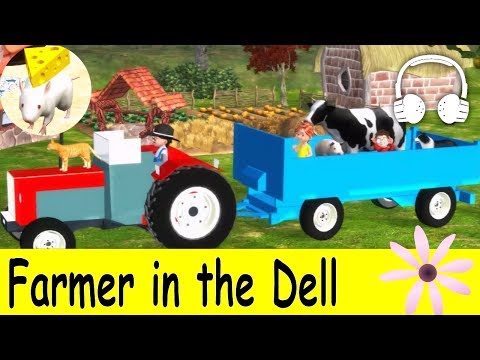 The Farmer in the Dell | Family Sing Along - Muffin Songs