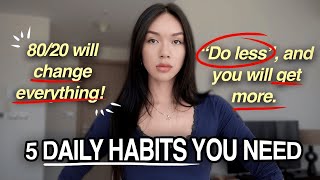 Do these 5 things everyday and 1000x your life forever