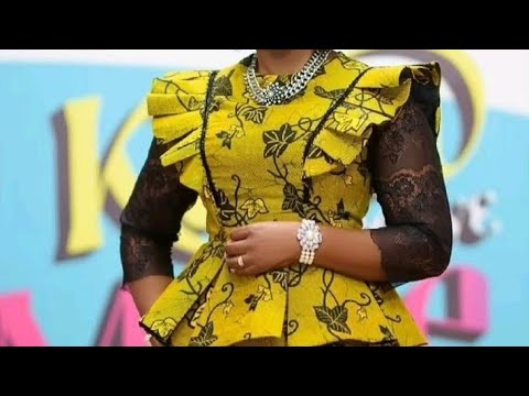 100+ Modèles de robes africain / Modèles de robes en pagne, 2025 Ankara wax prints, Ankara peplum