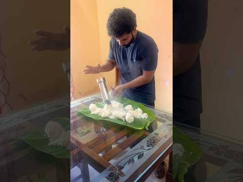 5 കുറ്റി പുട്ട് ഒറ്റക്ക് തട്ടി 🔥😮‍💨 #food #bulking #foodchallenge